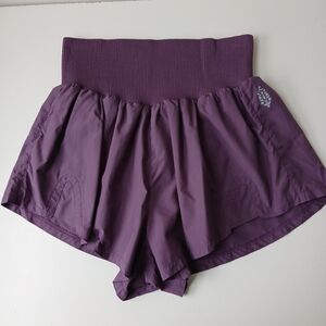 Free People Movement Carpe Diem Shorts Purple Women's Medium